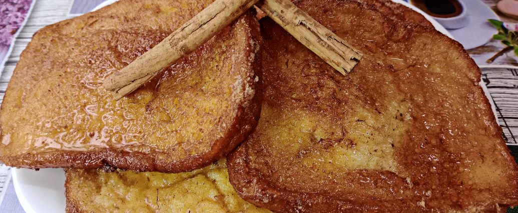 JUGOSAS Y DELICIOSAS TORRIJAS EN PAN DE BRIOCHE